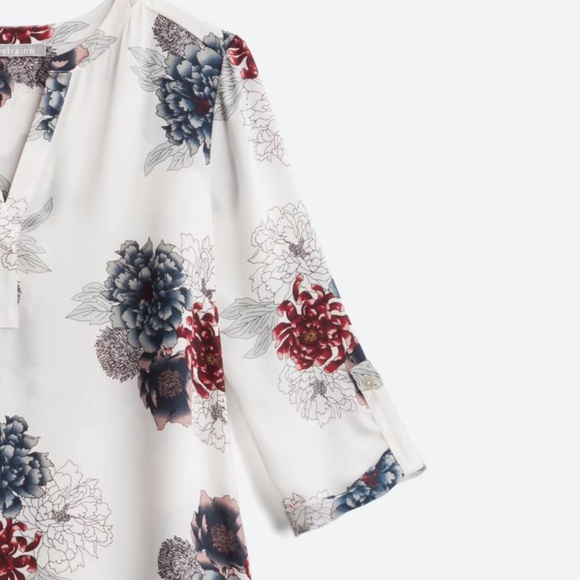 Daniel Rainn Koda Split Neck Blouse- size 1X. excellent condition - Picture 3 of 3